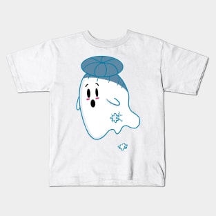 Little Ghost Scattered Kids T-Shirt